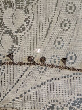Delicate Sterling Silver Charm Bracelet with Filigree Beads
